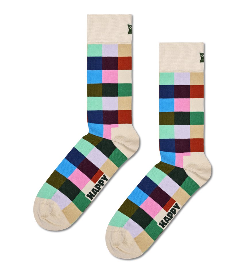 Chaussette Happy Socks Rainbow Check | VRW-4018795