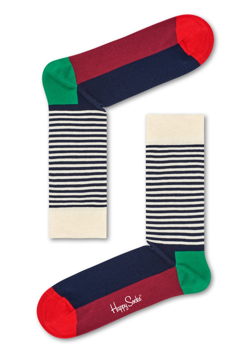 Chaussette Happy Socks Half Stripe | PPB-7384941