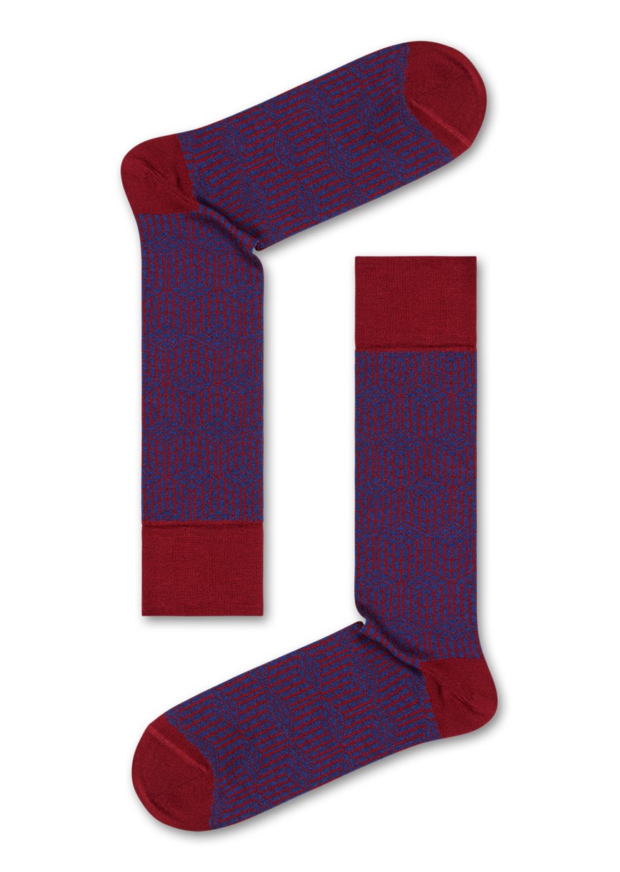 Chaussette Happy Socks Dressed Geometric | KVY-0860405