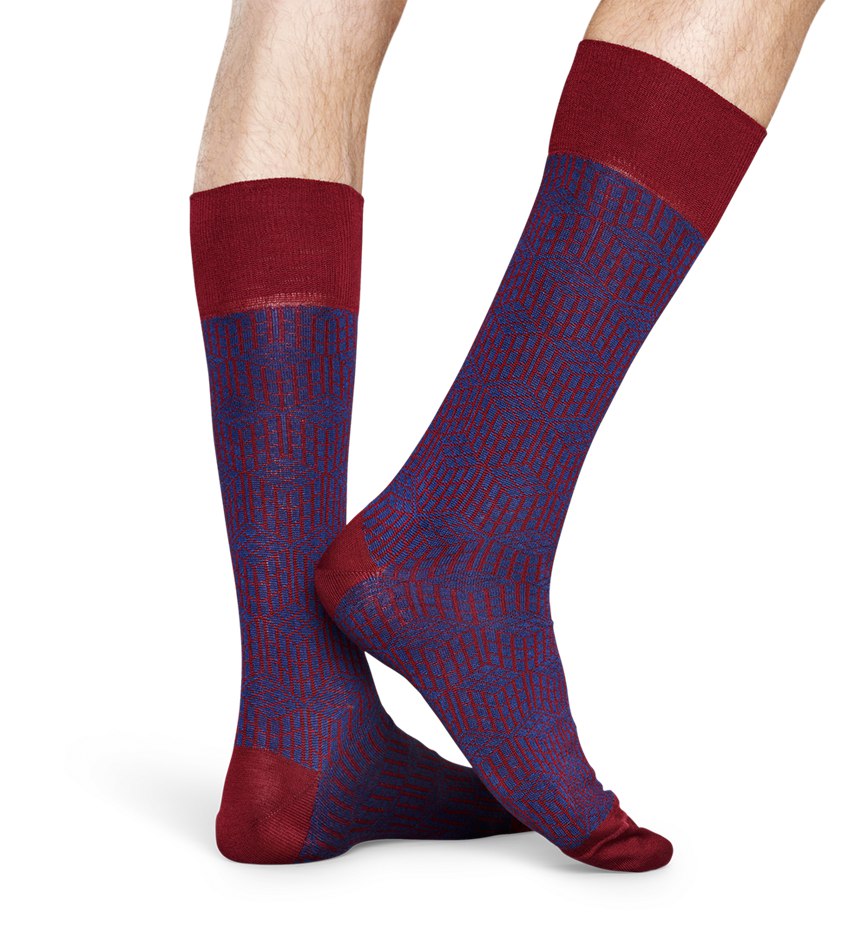 Chaussette Happy Socks Dressed Geometric | KVY-0860405