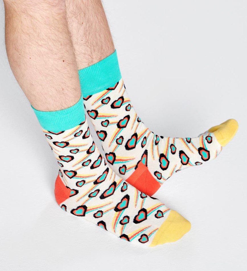 Chaussette Happy Socks Shooting Heart | HNQ-9106336