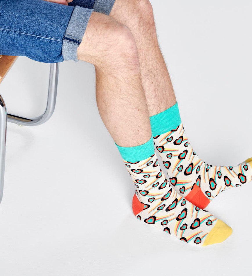 Chaussette Happy Socks Shooting Heart | HNQ-9106336