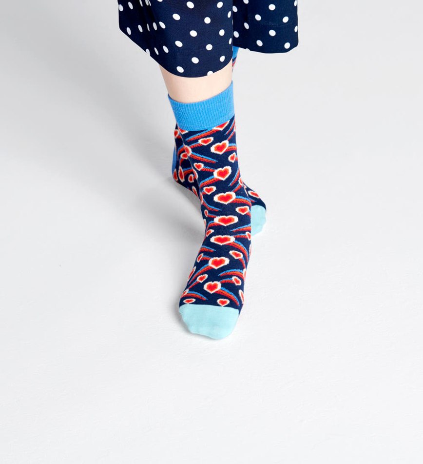 Chaussette Happy Socks Shooting Heart | HKP-5676146