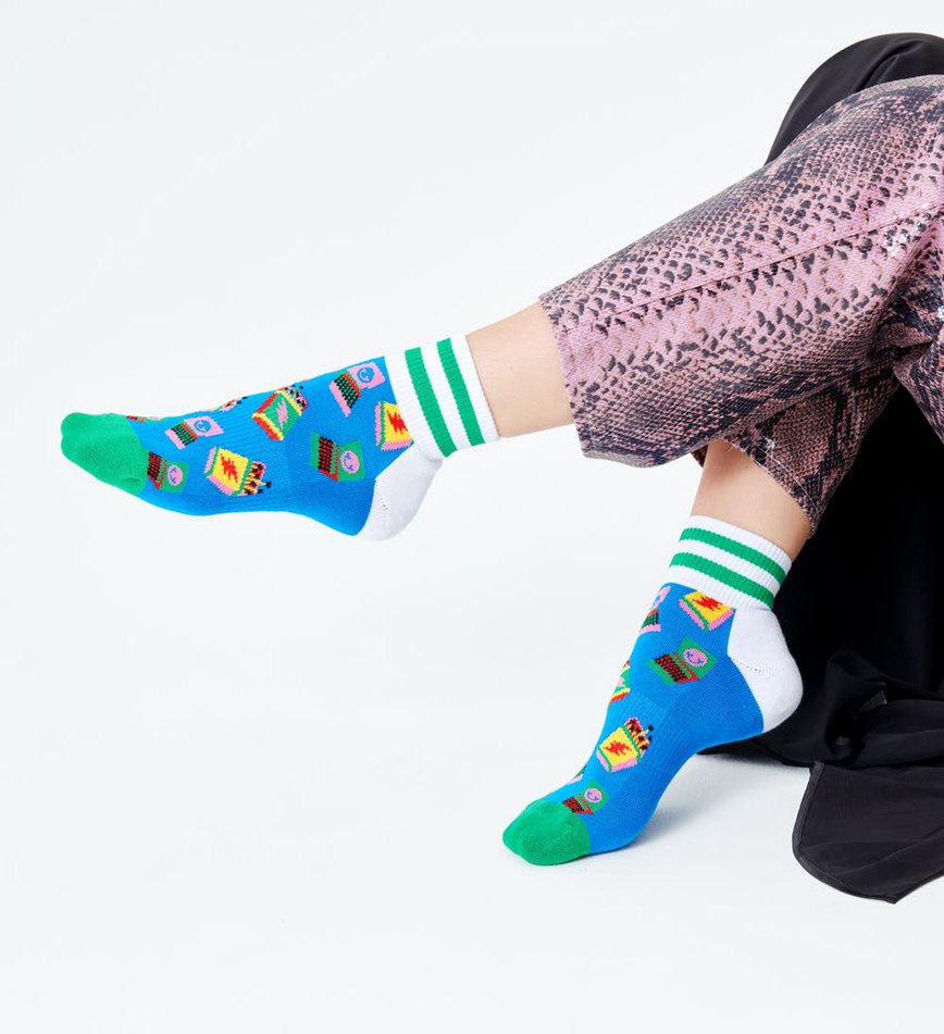 Chaussette Happy Socks Matches 1/4 Crew | QAN-2194197