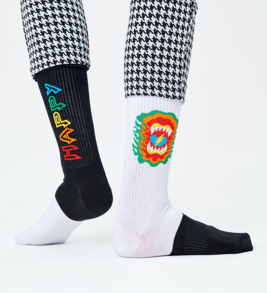 Chaussette Happy Socks Mix Match 3/4 Crew | LXB-8723275