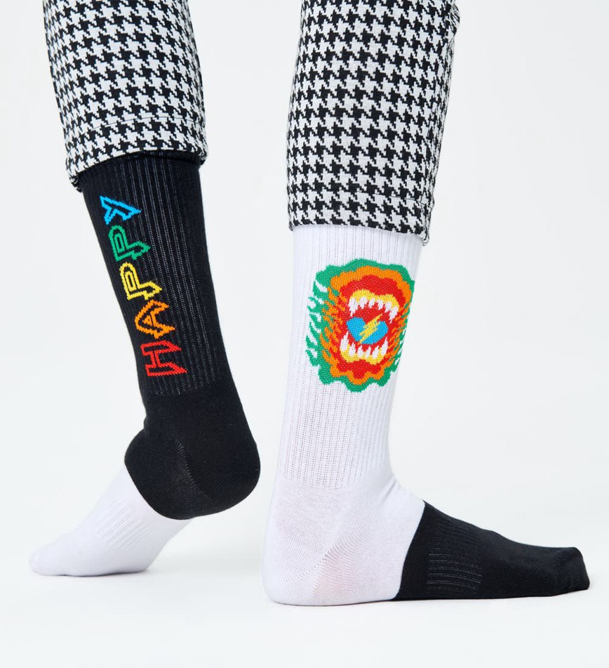 Chaussette Happy Socks Mix Match 3/4 Crew | LXB-8723275