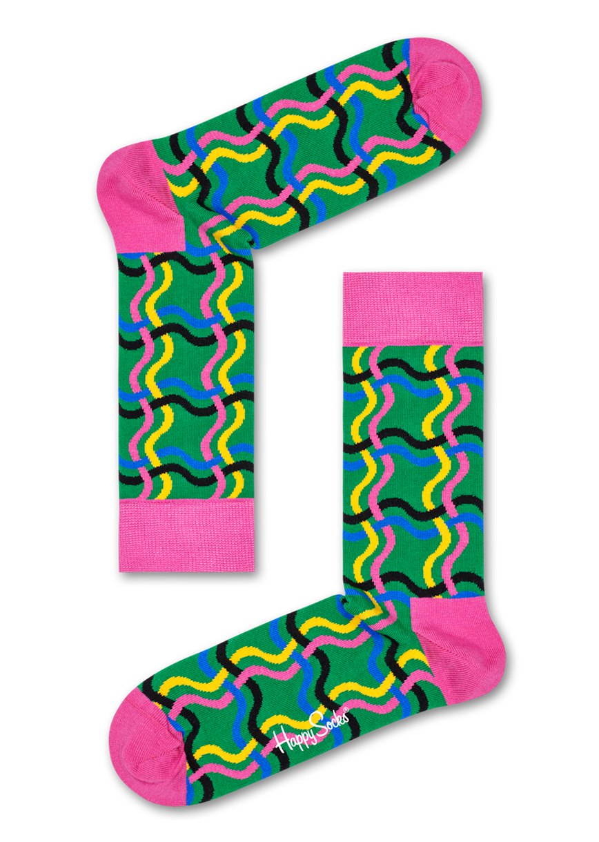 Chaussette Happy Socks Squiggly | RTS-0807126