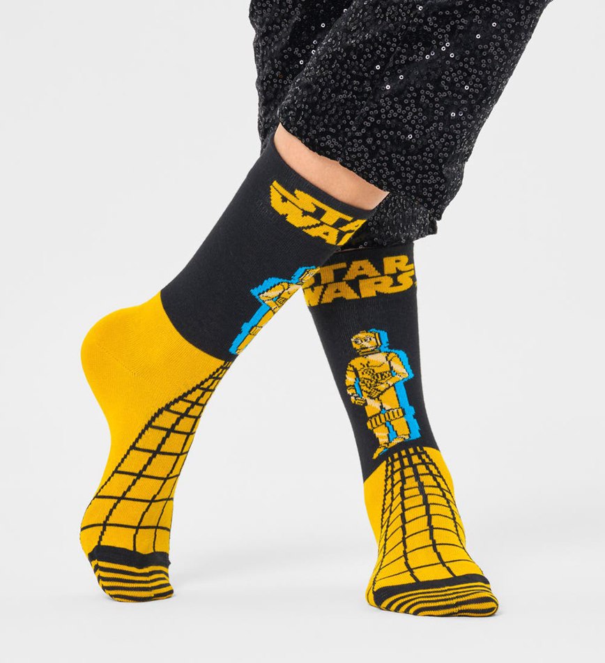 Chaussette Happy Socks Star Wars? C-3PO | BJA-8480217