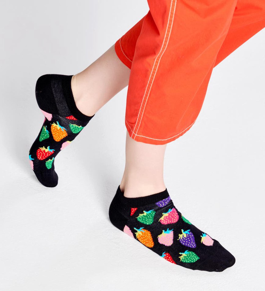 Chaussette Happy Socks Strawberry Low | JXB-3974735