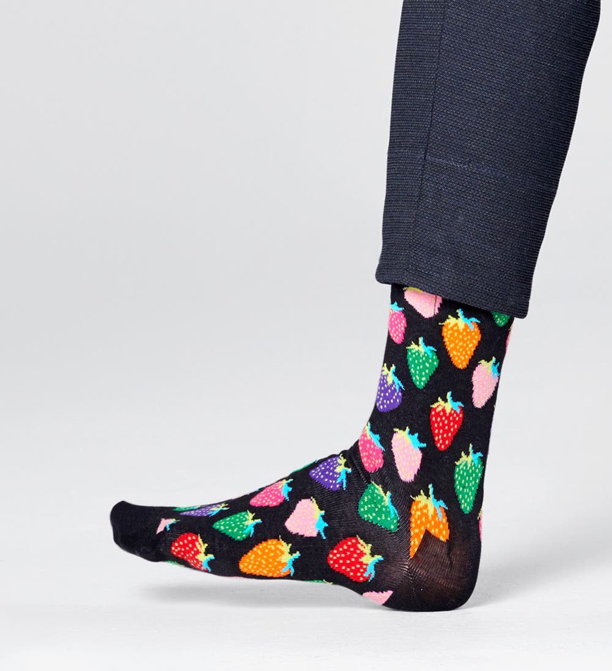 Chaussette Happy Socks Strawberry | OAD-0504421