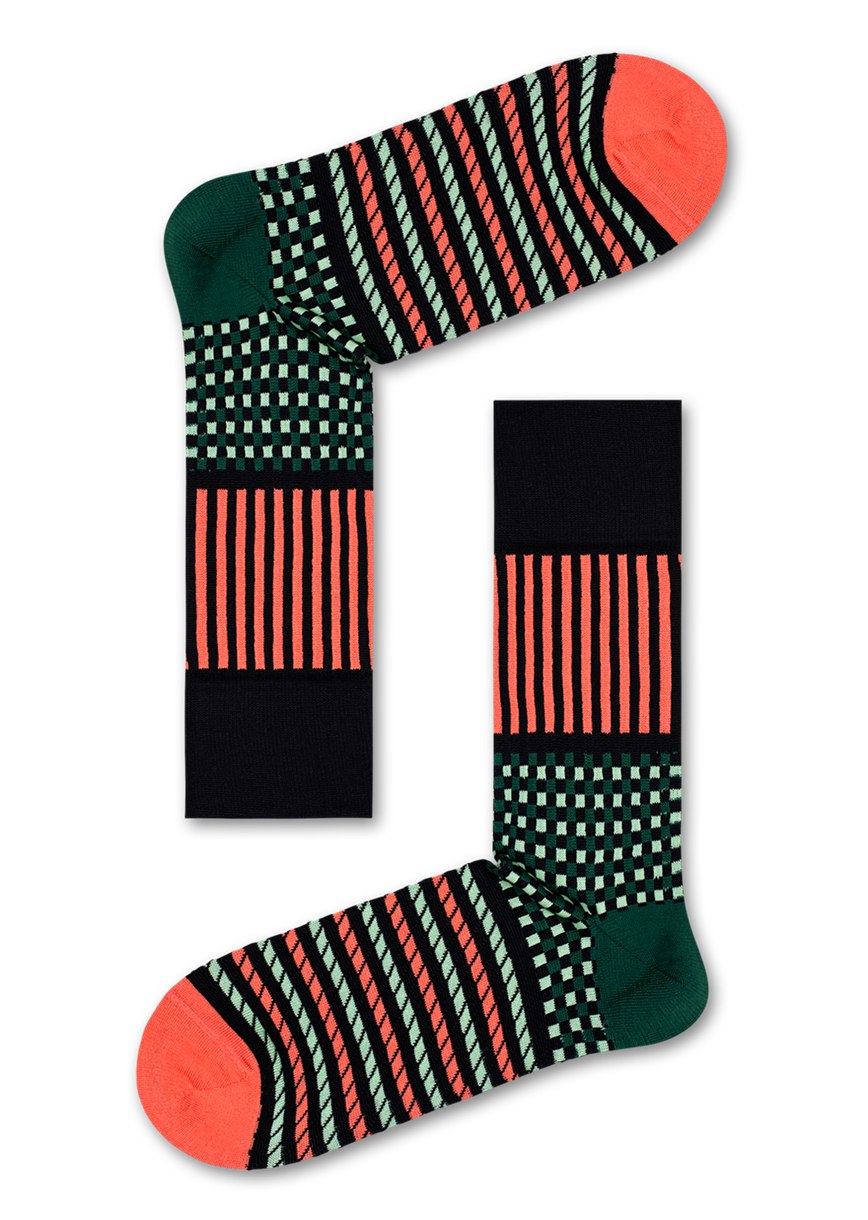 Chaussette Happy Socks Dressed Stripes & Squares | JGW-2037470