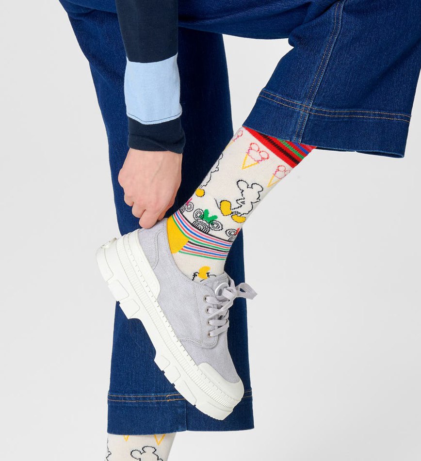 Chaussette Happy Socks Sunny Sketch | VUV-6062183