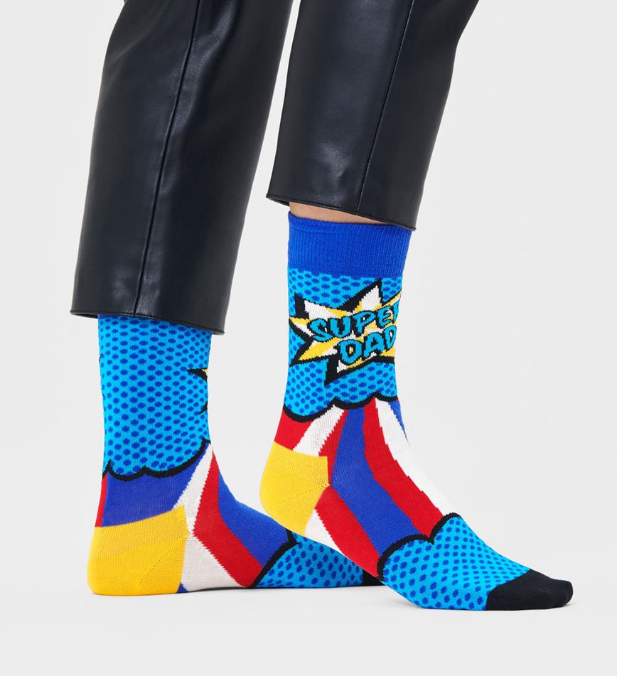 Chaussette Happy Socks Super Dad | VSN-3949573