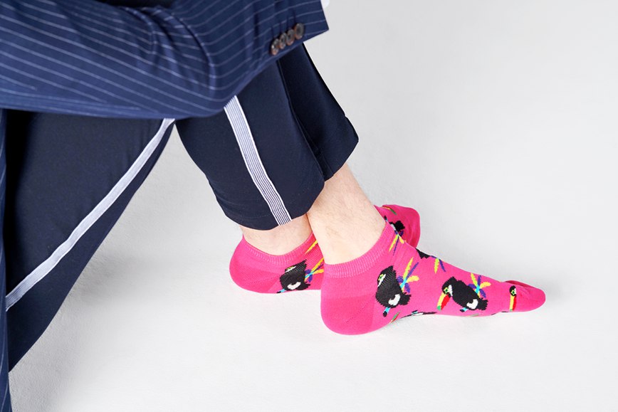 Chaussette Happy Socks Toucan Low | TZV-2872560