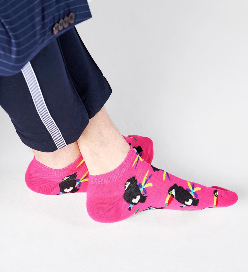 Chaussette Happy Socks Toucan Low | TZV-2872560