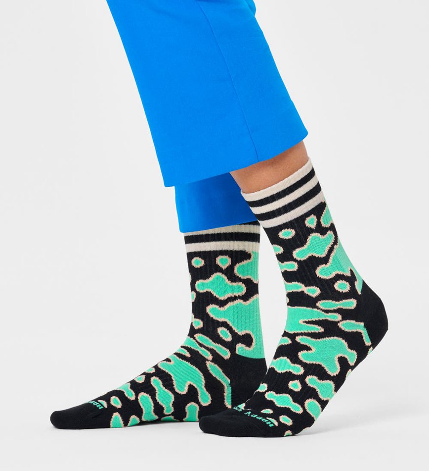 Chaussette Happy Socks Trippy Bark 3/4 Crew | WDB-0843871