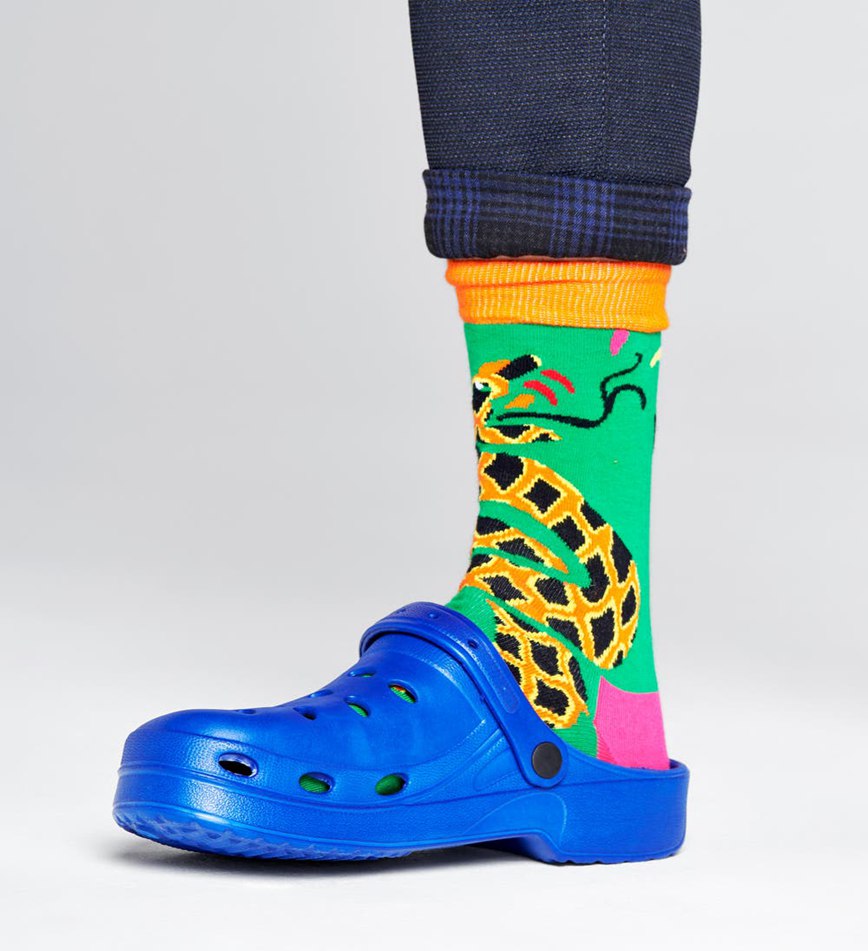 Chaussette Happy Socks Tropical Snake | XVW-8253897