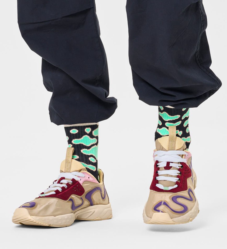 Chaussette Happy Socks Trippy Bark 3/4 Crew | WDB-0843871