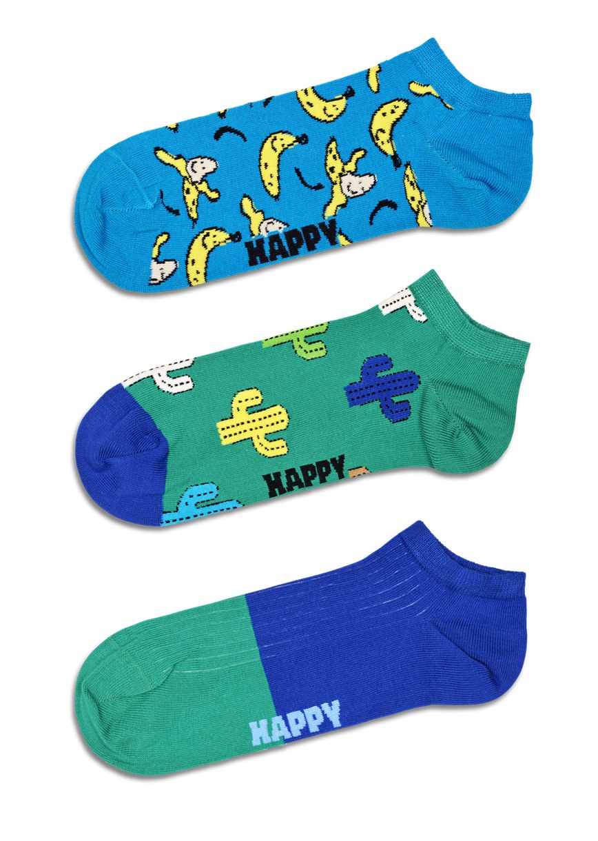 Chaussette Happy Socks 3-Pack Banana Low | IUG-8667963