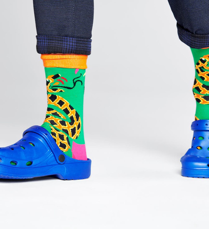 Chaussette Happy Socks Tropical Snake | XVW-8253897