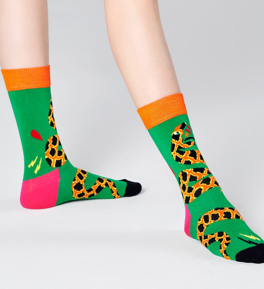 Chaussette Happy Socks Tropical Snake | XVW-8253897