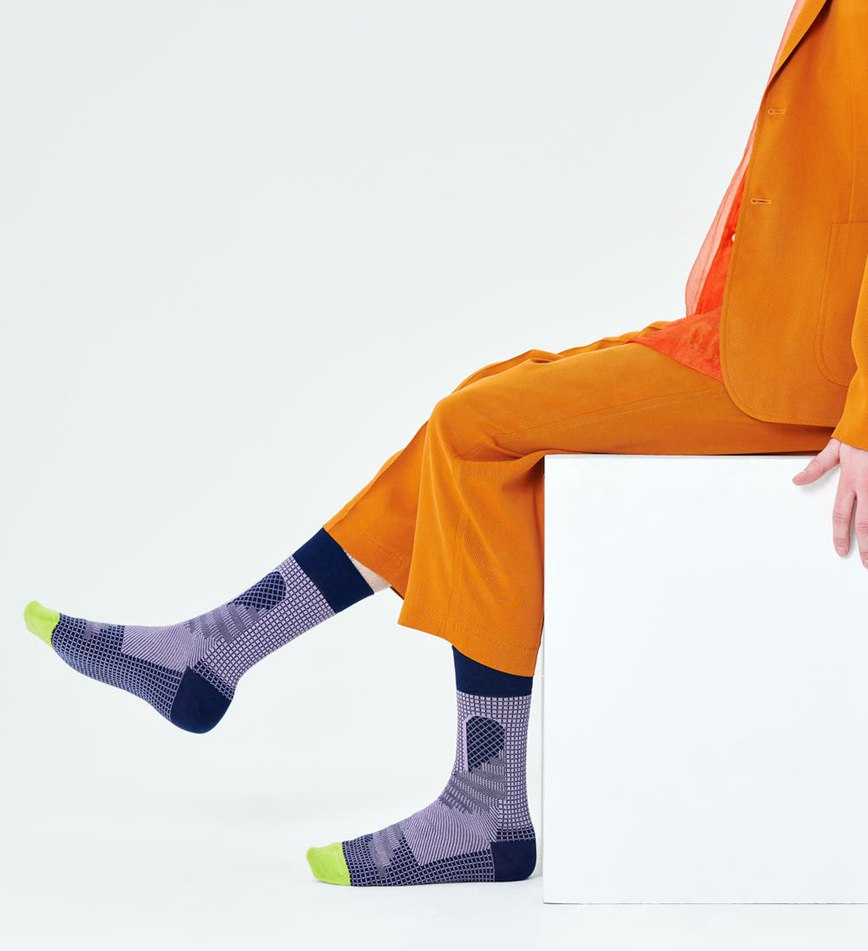 Chaussette Happy Socks Dressed Upstairs Crew | RFQ-7472008