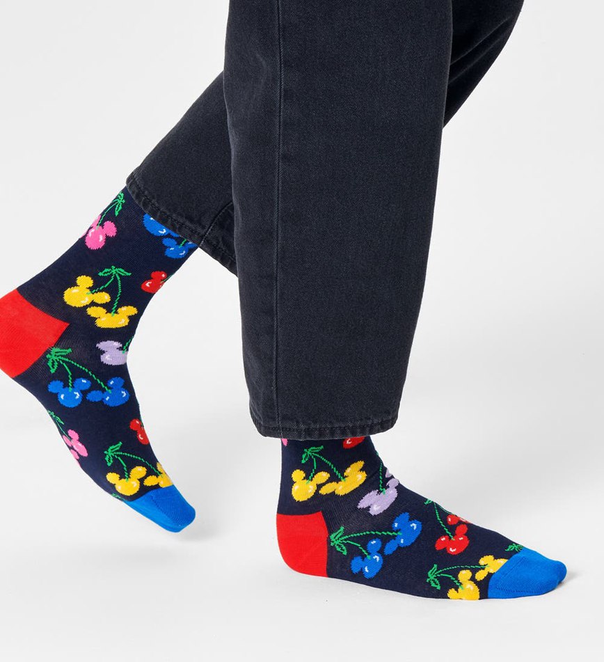 Chaussette Happy Socks Very Cherry Mickey | AKC-9027188