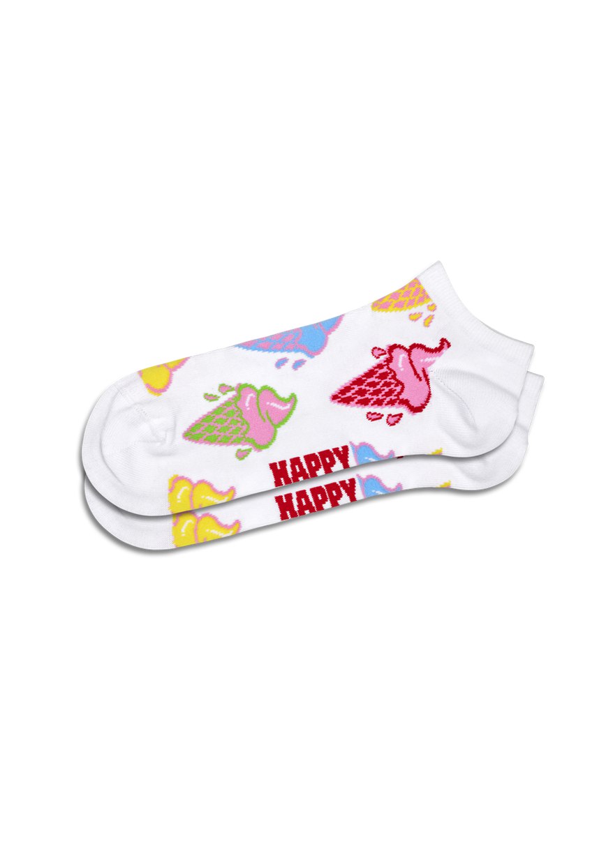 Chaussette Happy Socks 2-Pack Ice Cream & Stripe Low | LPQ-2089015