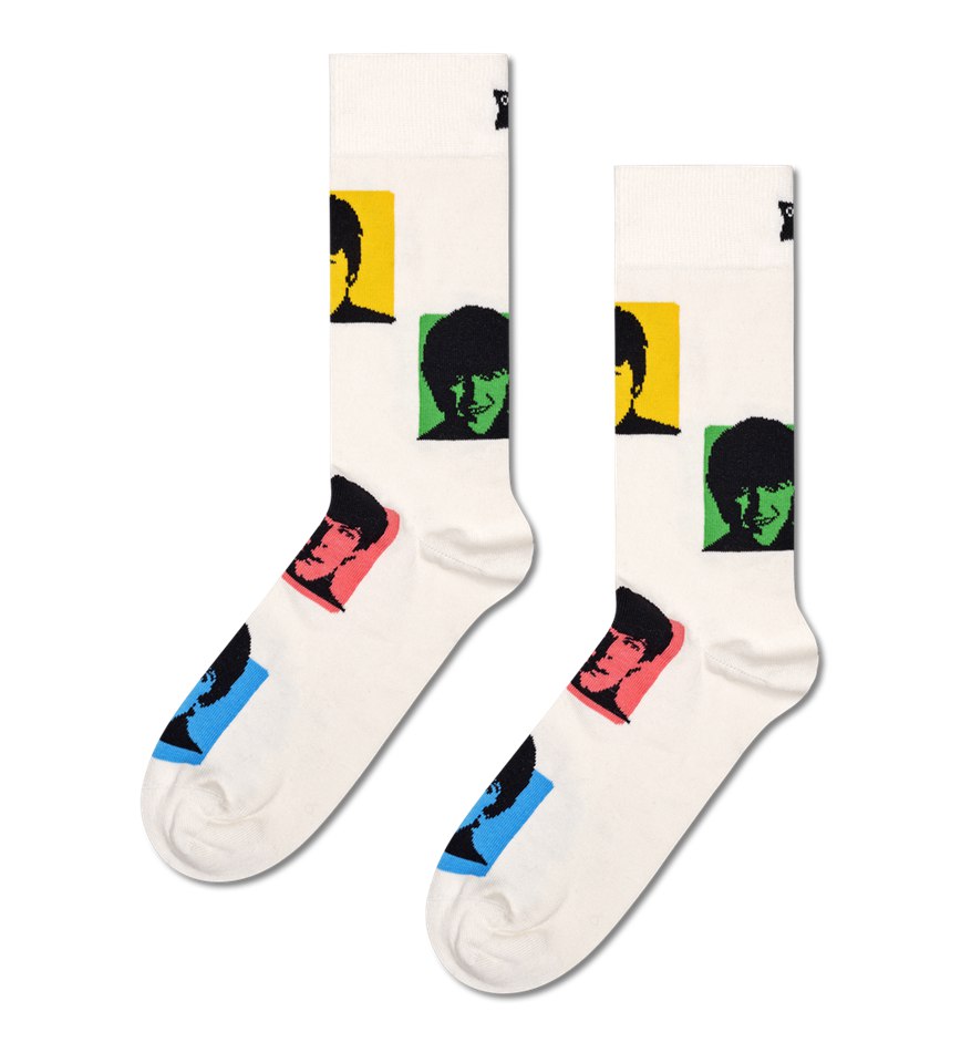 Chaussette Happy Socks Beatles Silhouettes | SVU-2242660