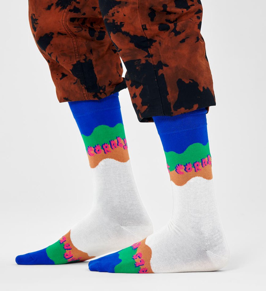 Chaussette Happy Socks Coral Reef Rescue | HQS-7351581