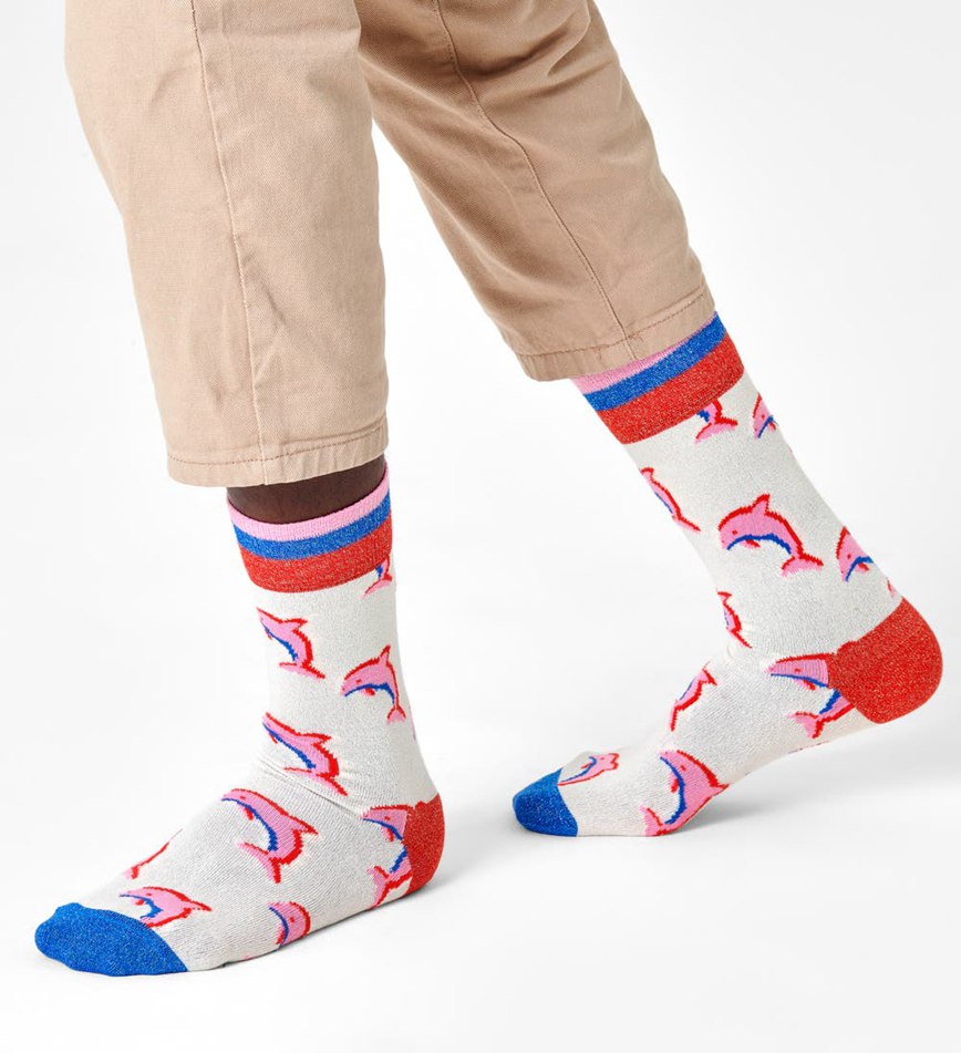 Chaussette Happy Socks Dolphin | QRU-2243298