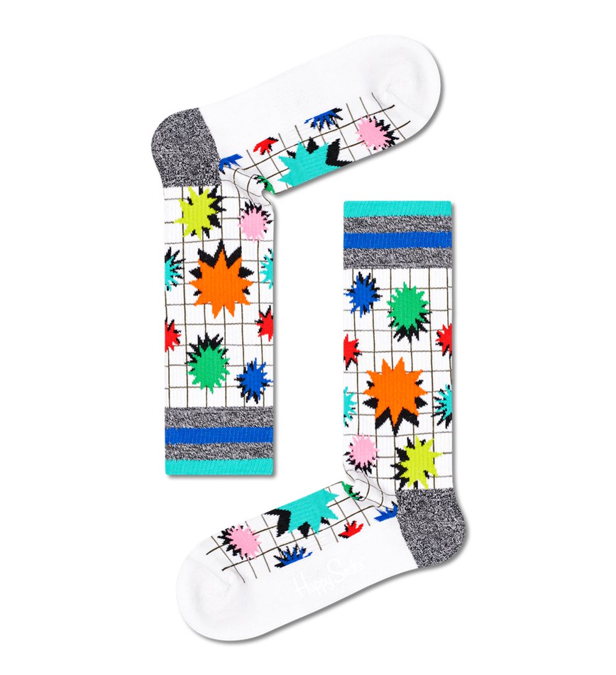 Chaussette Happy Socks Explosion Crew | ULD-4905135