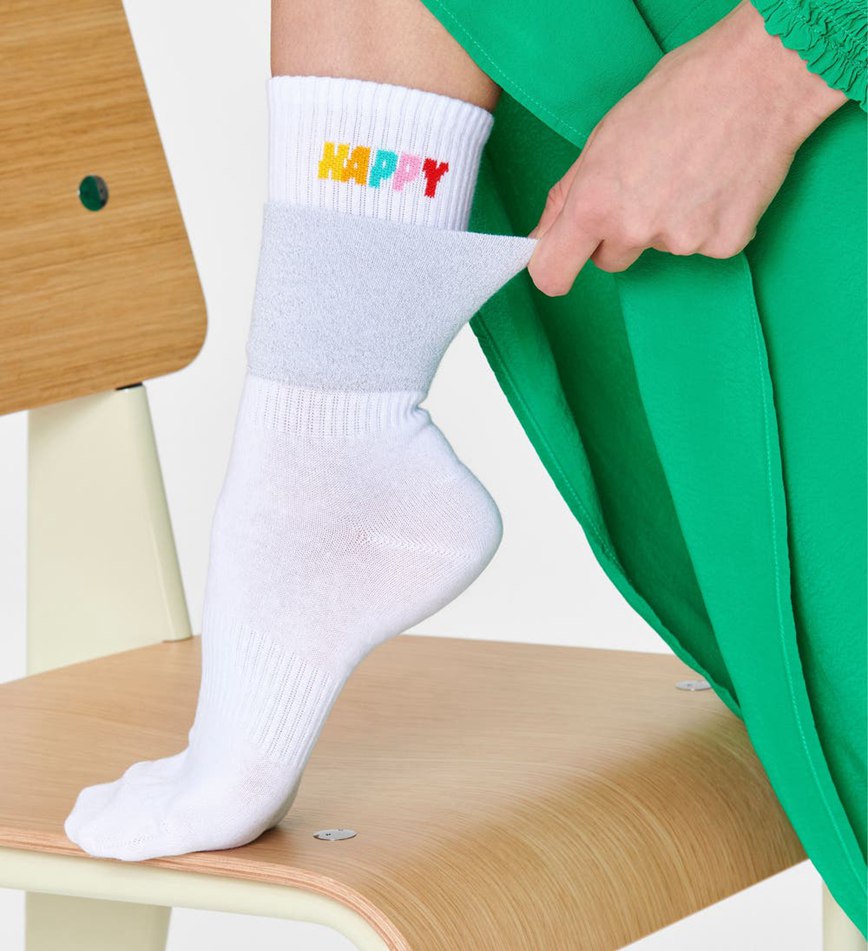 Chaussette Happy Socks Cuff 3/4 Crew | XPF-8220182