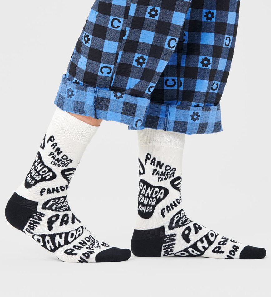 Chaussette Happy Socks Panda - Panda - Panda | QFG-0211611