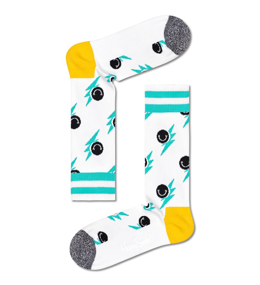 Chaussette Happy Socks Smile Flash Crew | BAZ-0706175