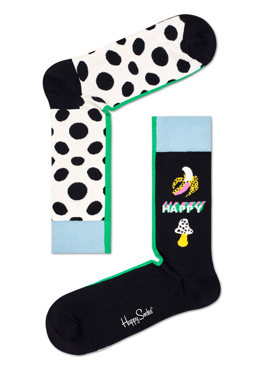 Chaussette Happy Socks Half/half Big Dot | CYG-0386003