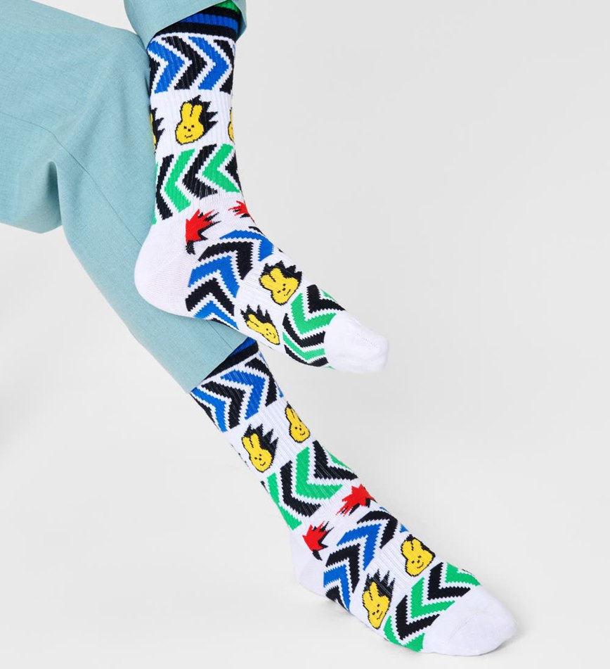 Chaussette Happy Socks Speed Thin Crew | HYH-7043875