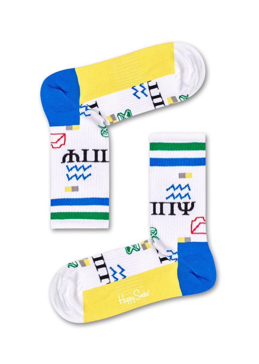 Chaussette Happy Socks Athletic Wingdings Mid High | YPL-8547547