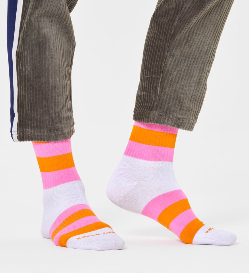 Chaussette Happy Socks Stripe It 3/4 Crew | KKC-0654792