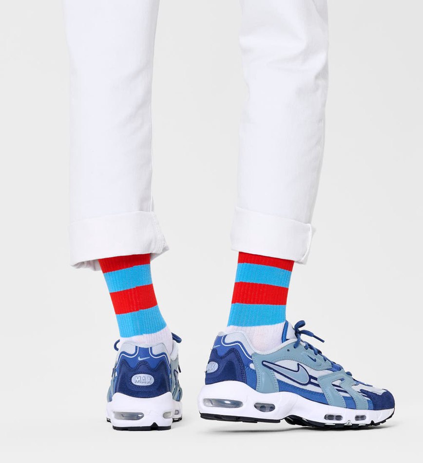 Chaussette Happy Socks Stripe It 3/4 Crew | GBR-5145059