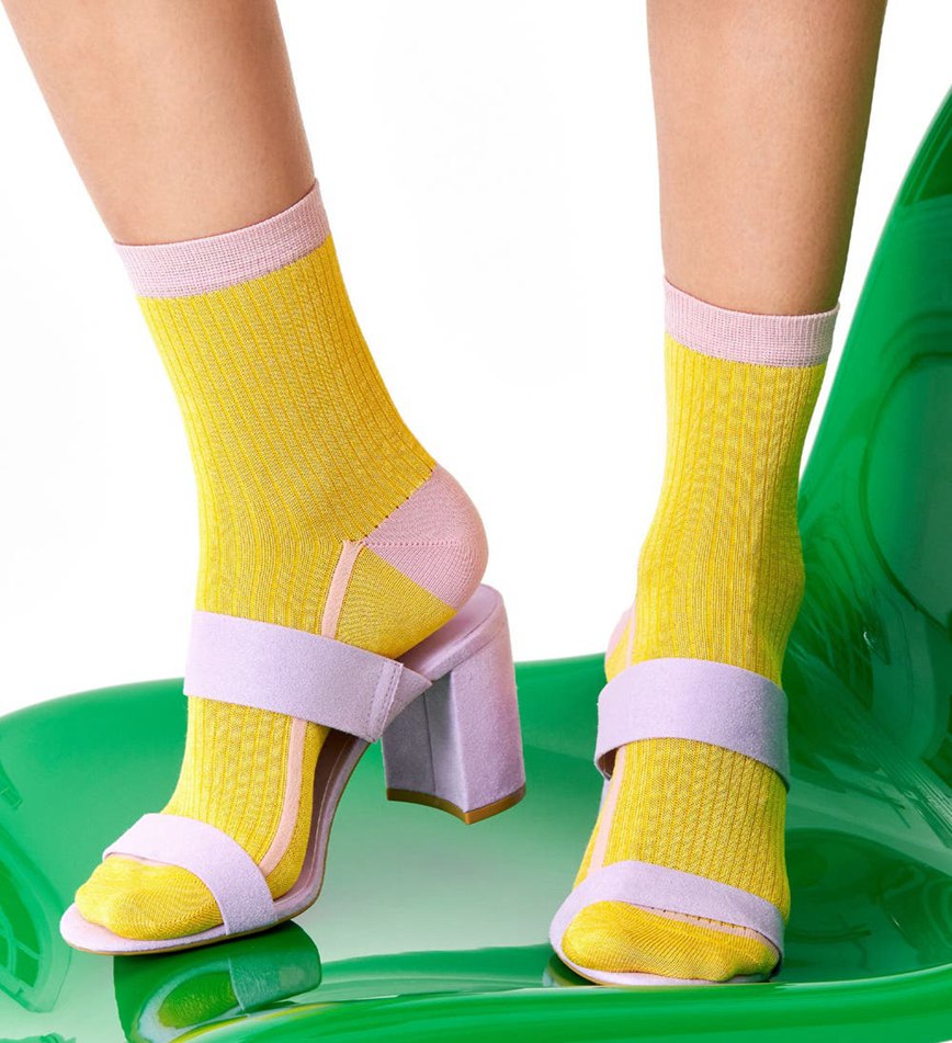 Chaussette Happy Socks Liv Crew | MVD-0921169