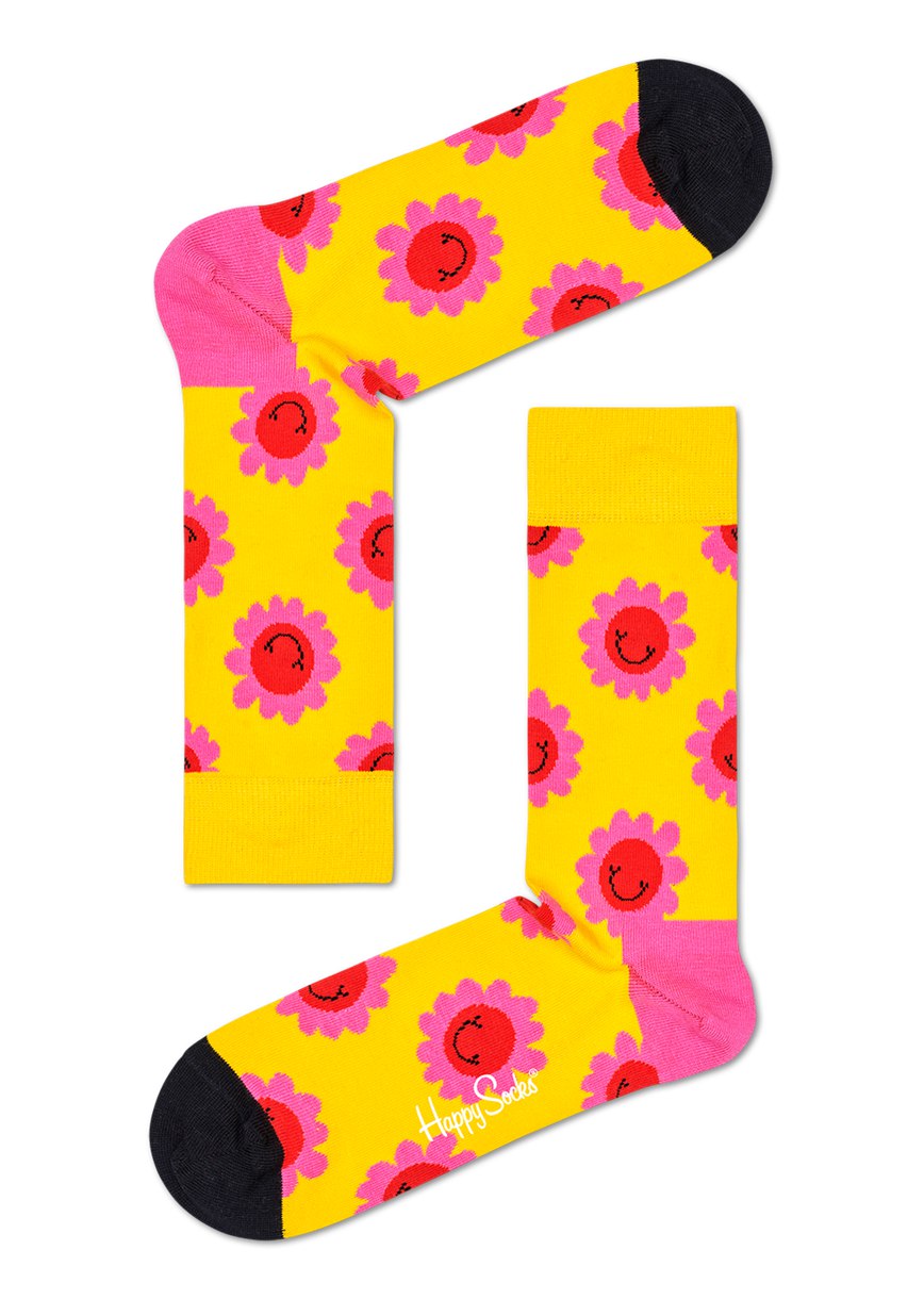 Chaussette Happy Socks Smiling Flower | HAQ-9162825