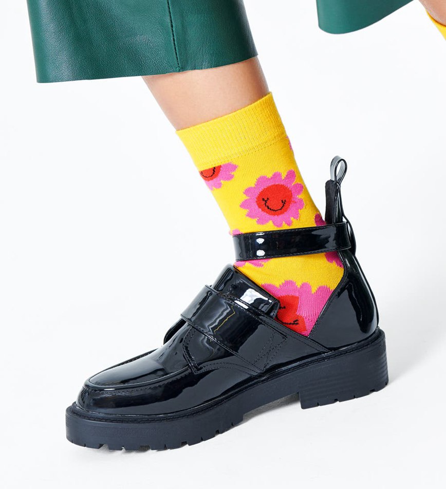 Chaussette Happy Socks Smiling Flower | HAQ-9162825