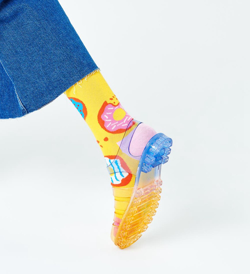 Chaussette Happy Socks Jumbo Donut | FAT-2415043