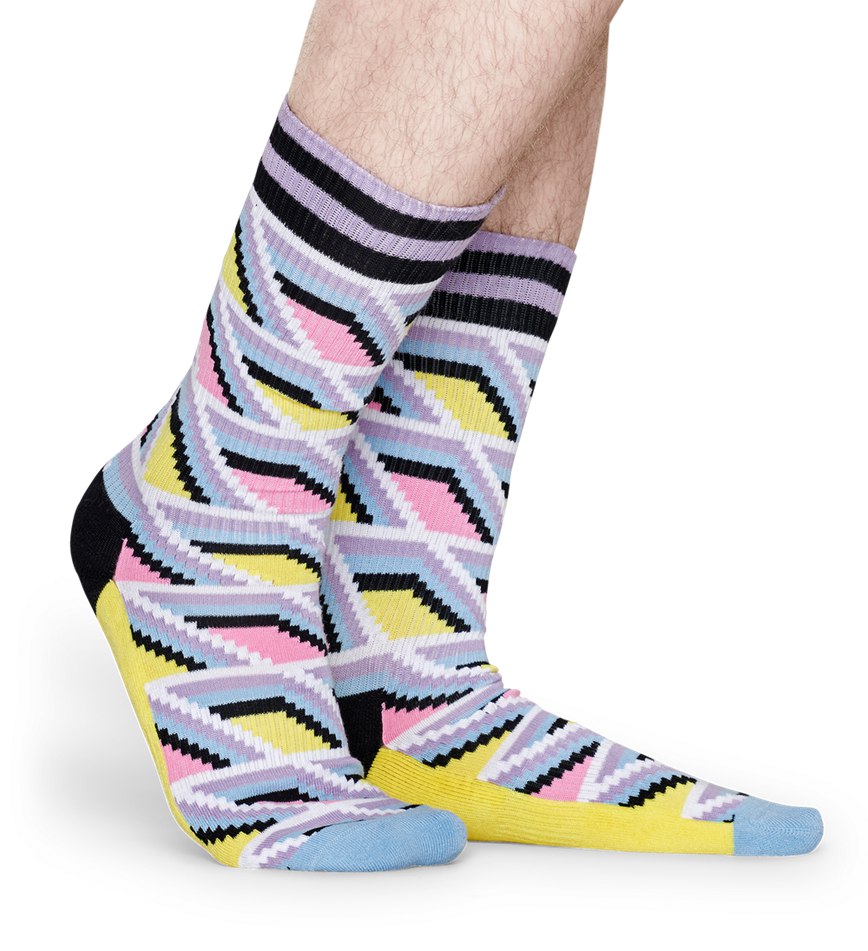 Chaussette Happy Socks Athletic Sunk | GRY-6752780