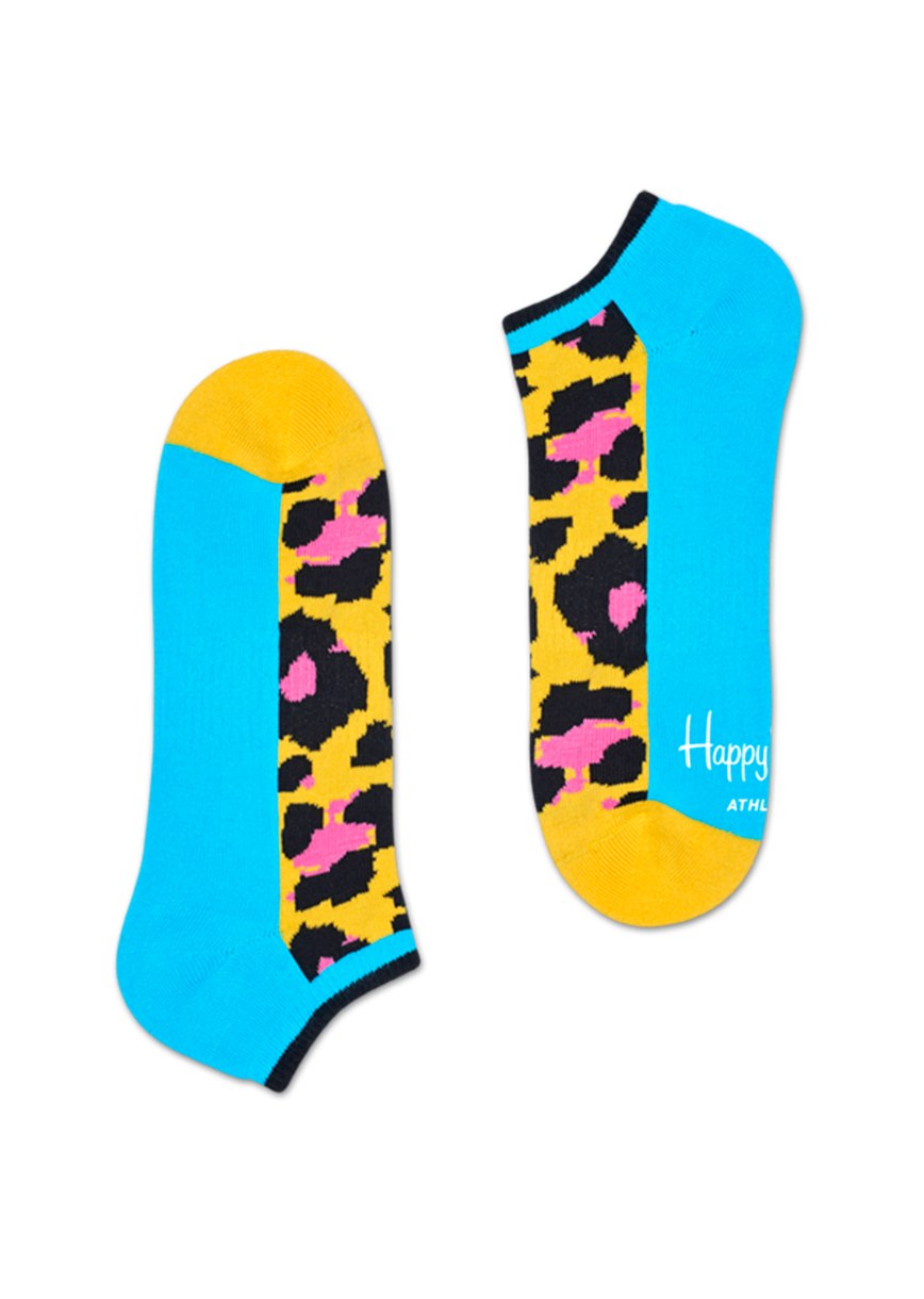 Chaussette Happy Socks Athletic Leopard Low | DMX-3301612