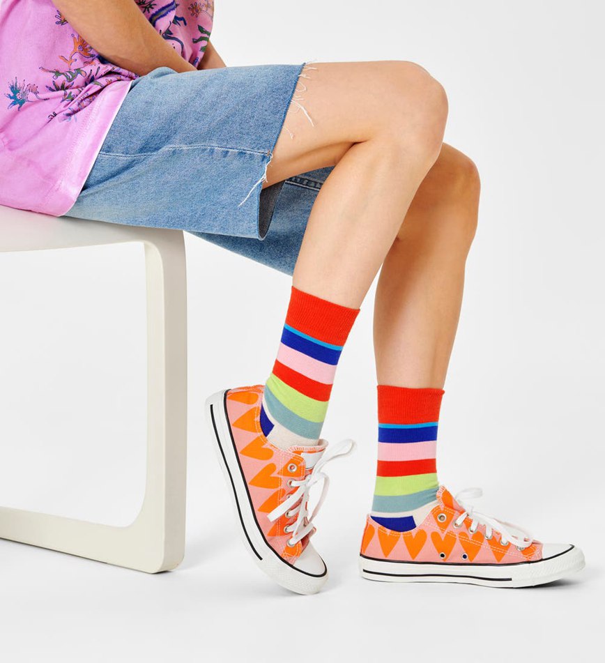 Chaussette Happy Socks Stripe | XGS-7876902