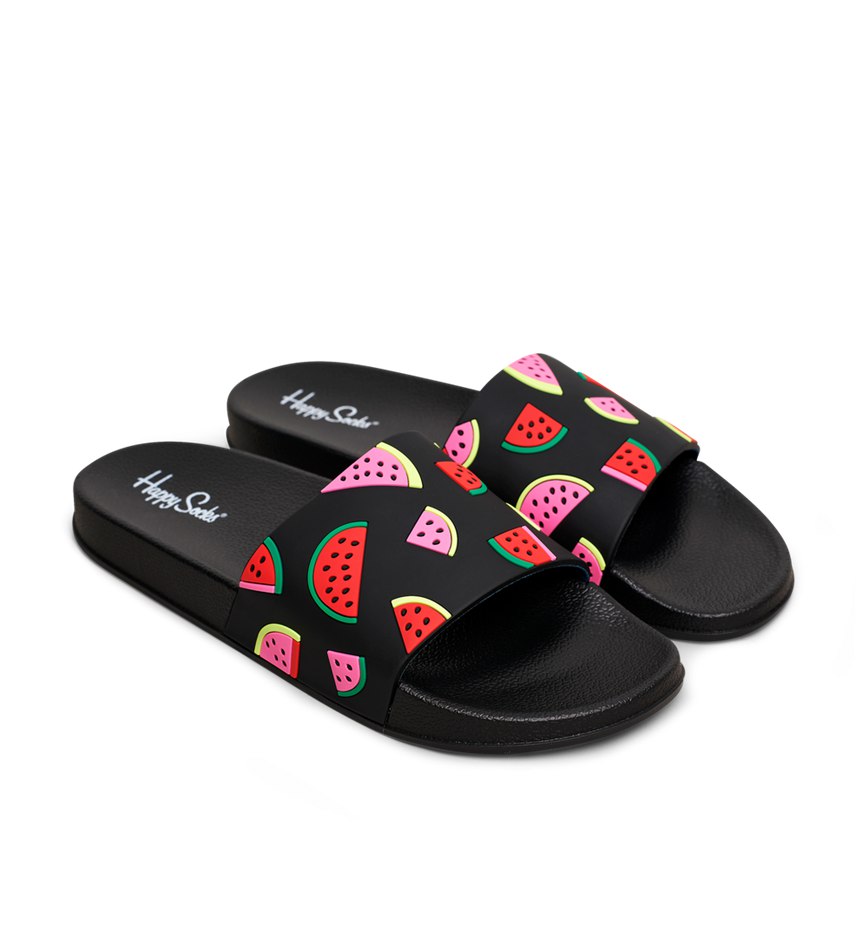 Claquette Happy Socks Slider Watermelon | FSM-0885306