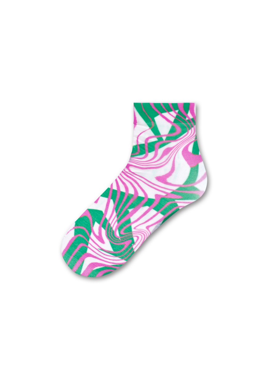 Chaussette Happy Socks Mia Print Ankle | UHX-6564682