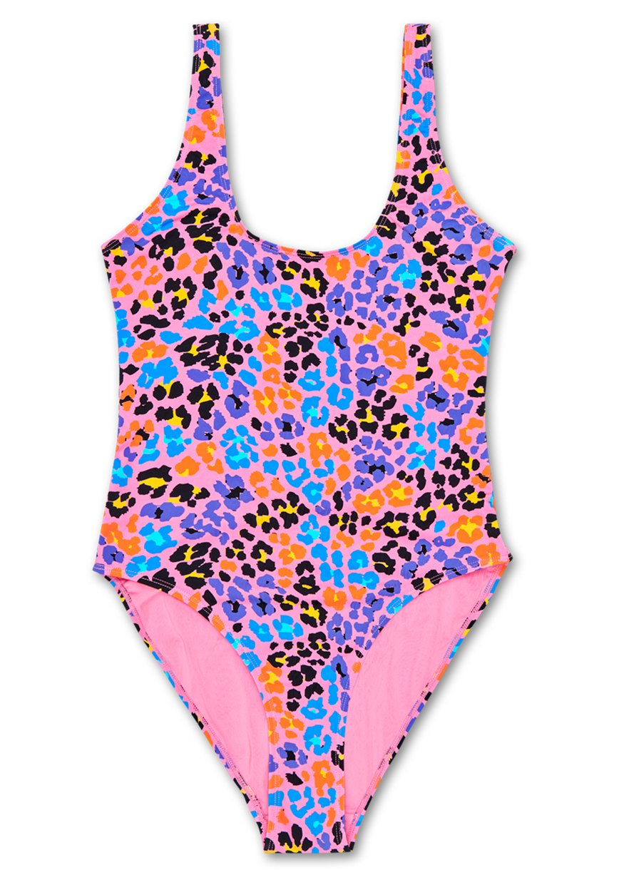 Vetement de Bain Happy Socks Leopard Swimsuit | FEF-9863836